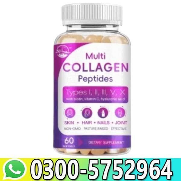 Multi Collagen Peptides 5 Types With Biotin Hyaluronic Acid In Pakistan