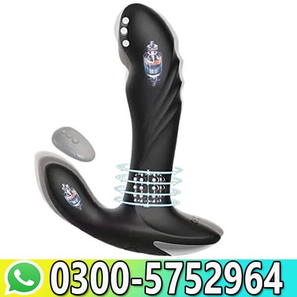 Rotating Prostate Massager With Vibrating Cock Ring In Pakistan