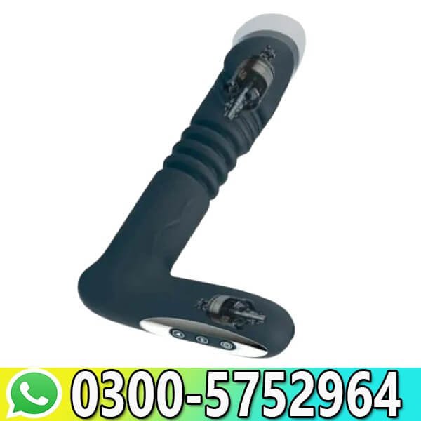 Thrusting Vibrating Prostate Massager Anal Butt Plug In Pakistan